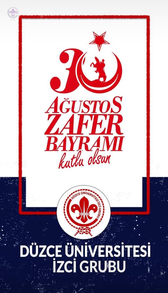 30 Ağustos Zafer Bayramı Kutlu Olsun ⚜️