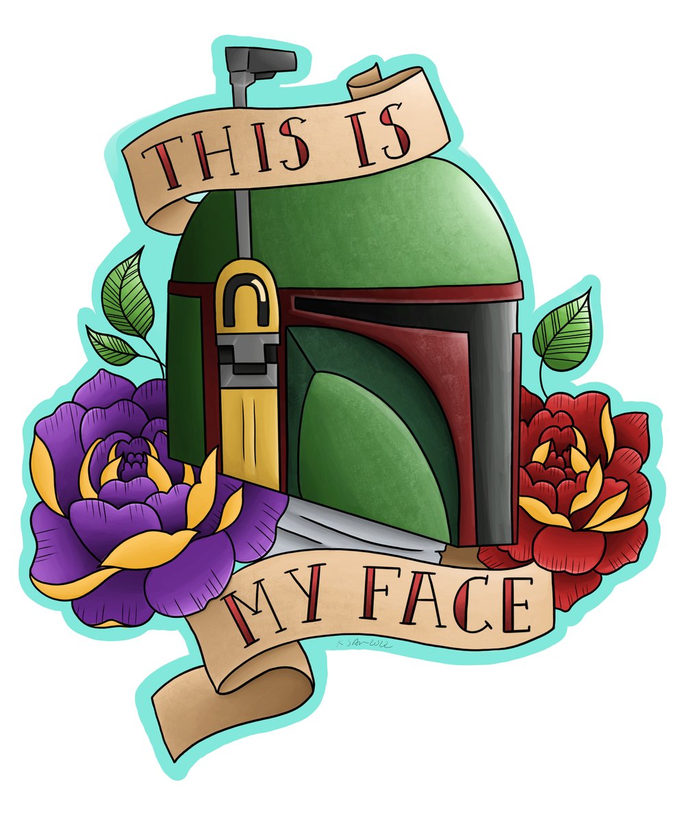 Drixproductions's tweet photo. well aware this could be a lot better but motivation is beyond low atm #bobafett #tattoodesign #starwarsfanart #ogbobafett https://t.co/rZKXSrw2Ti