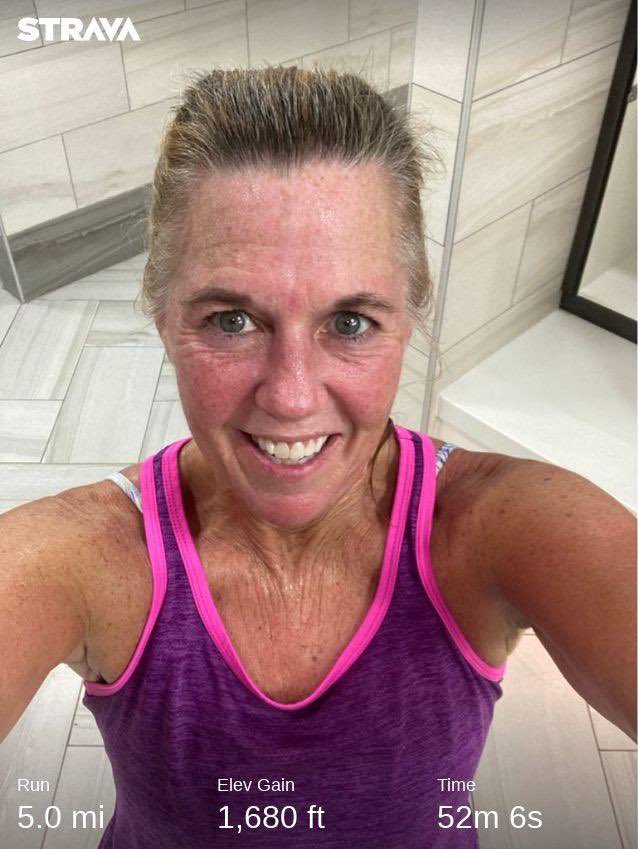 GriffinJL88's tweet photo. Another hot and muggy run but it felt great. I am happy that I made my big old butt get to the gym and lift the past two days. #runhappy https://t.co/PLAmpbuoSM