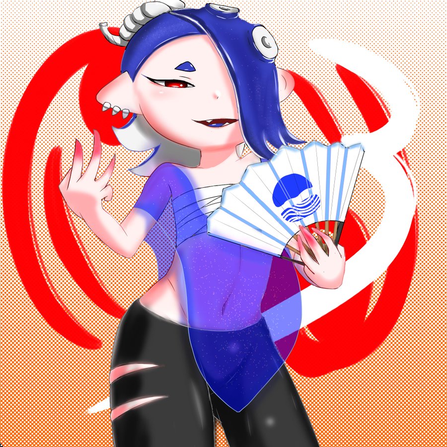 「#今月描いた絵を晒そう #フウカ#Splatoon3 #スプラトゥーン3 今月は」|マジカントのイラスト