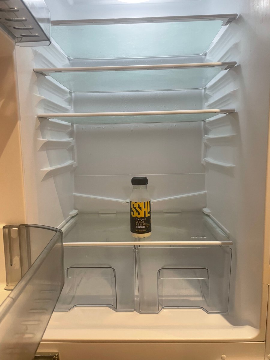 We 🤎 getting photos from our followers - this one really tickled us ... it just came with the comment 'Moving in essentials!'. How cool (sorry!) is that?!
Cookies &amp; Cream milkshake was the choice for this SSH! Shakes fan - which would you choose? 🤔sshshakes.co.uk