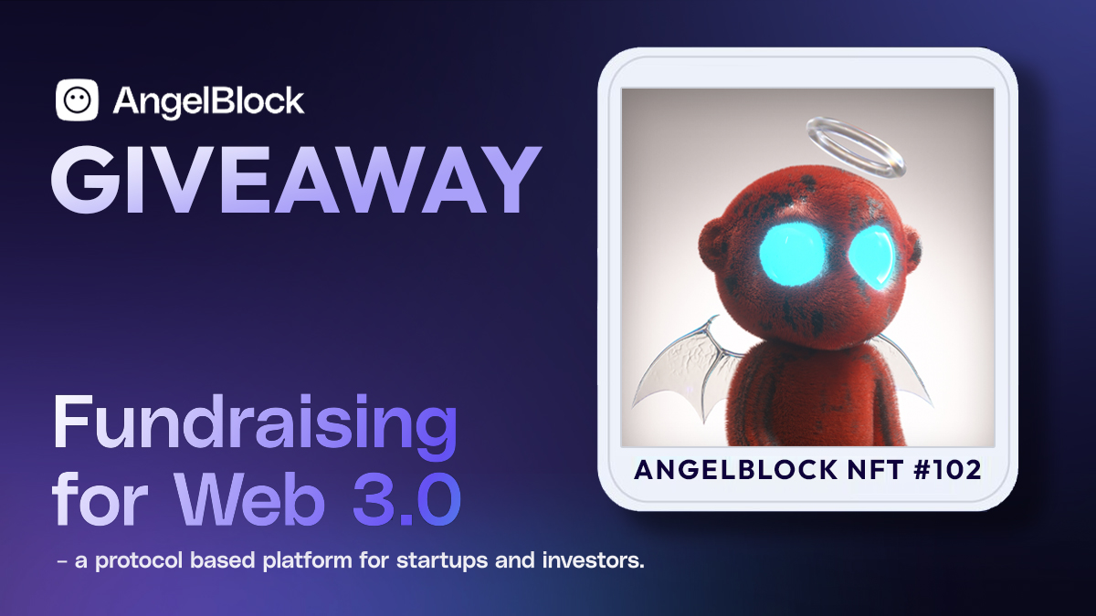 dallocrypto's tweet photo. ⚠️ NFT GiveAway ⚠️

1️⃣ Follow me &amp; @AngelBlock_io 
2️⃣ Like &amp; Retweet 

If you are holding an AngelBlock NFT you will get an $THOL Airdrop. (As written in the Whitepaper )

 $AZERO Advisors 
- @AntoniZolciak   
- @matthewniemerg  

Telegram🟣 https://t.co/OrXd0YJPFg

⏳  4 days https://t.co/XAbiaAkHAR