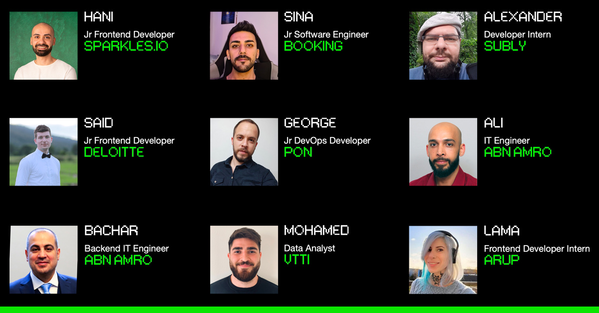 We are very happy and proud to share a new group of graduates that are now working in a variety of roles for companies in The Netherlands and abroad.

Congratulations to all of you and big thanks to the hiring companies for your continued trust and support.
