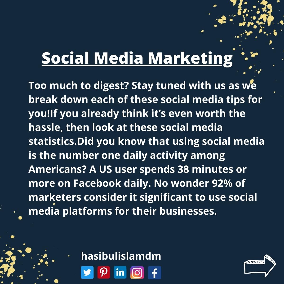 hasibulislamdm's tweet photo. Social Media Marketing

#digitalmarketing #marketingdigital #digitalmarketingagency #digitalmarketingtips #marketingdigitalbrasil #marketingdigitaliniciantes https://t.co/WmDHMhiF0c