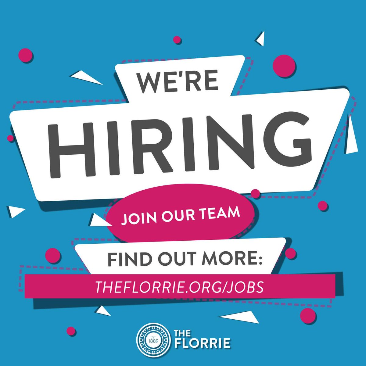 🔸 JOB OPPORTUNITY 🔸

We are looking for an enthusiastic Project Development Support person to work directly alongside the CEO on new developments and opportunities across the charity.

Find out more at: theflorrie.org/jobs/