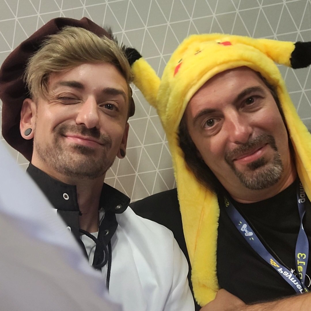 Mit Heinrich Meyer von #diegilde3 #theguild3 im Gespräch auf der #gamescom bei #thqnordic