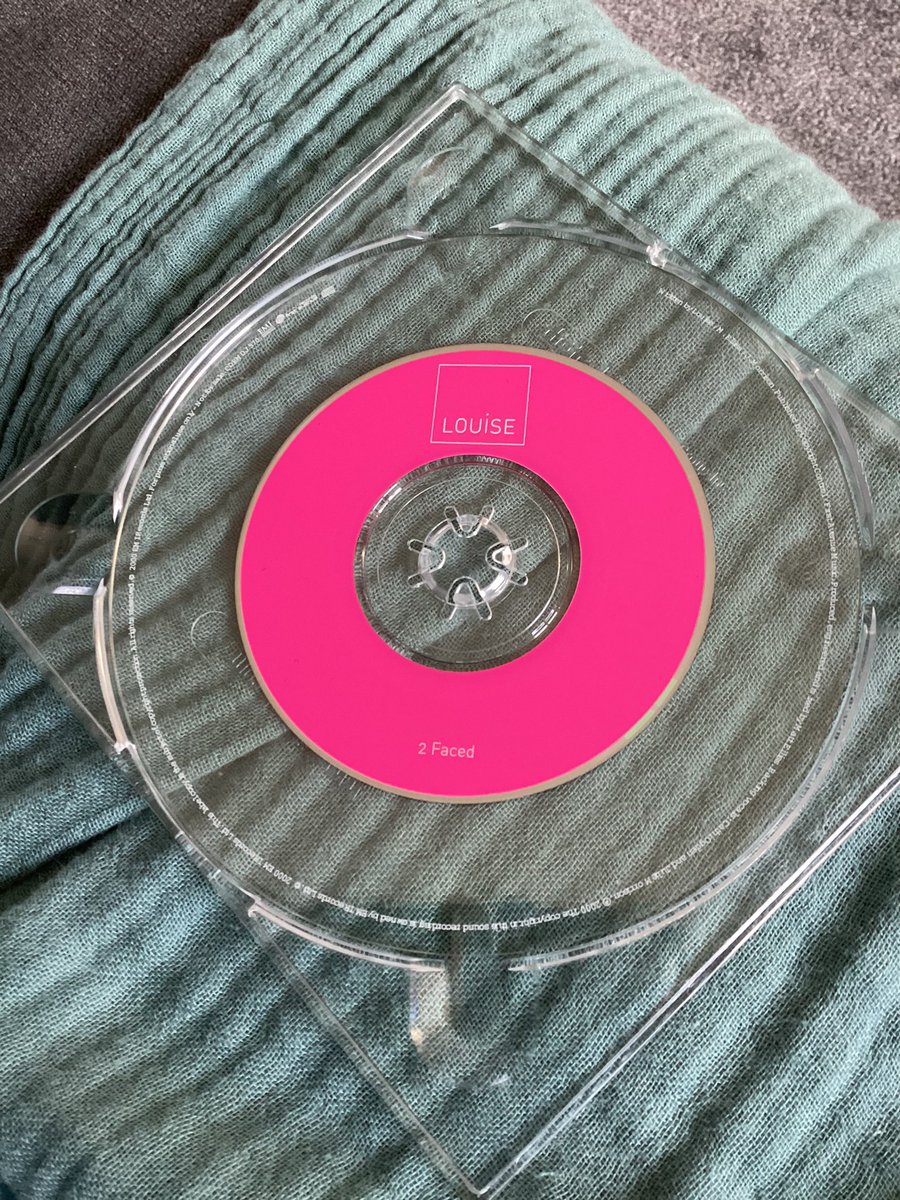 dearianfawn's tweet photo. My tiny #Louise #2Faced promotional CD single is a thing of beauty; the press release sticker mentions #ElbowBeach too https://t.co/0z0Zp6D1W2