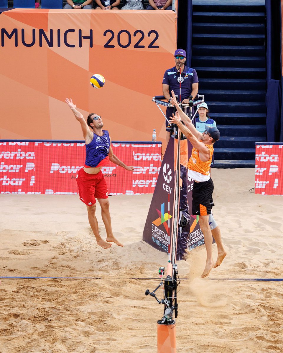 European #BeachVolleyball Championships
#Munich2022 #BackToTheRoofs

@euro_champs @cevolleyball
