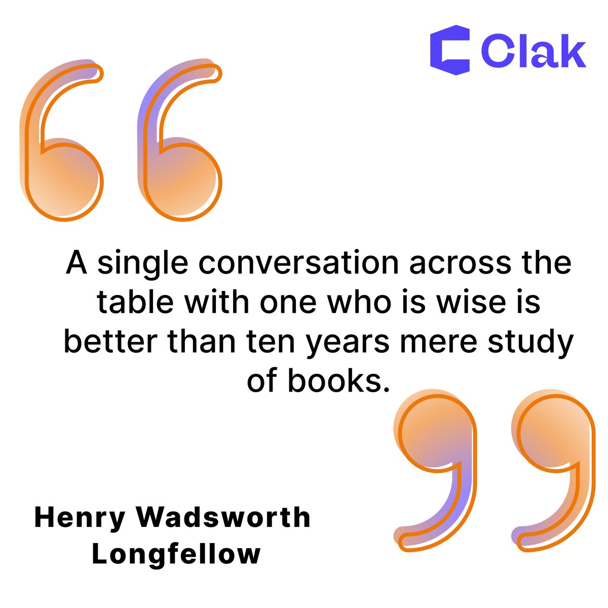 clak_me's tweet photo. If you could have a 1:1 conversation with anybody, who would it be? 💭
Get started on Clak - https://t.co/3W56dXswBF https://t.co/DslMniE5CO