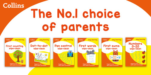 Prepare for school the easy way with Collins Easy Learning. Practice and practice again with our wipe-clean workbooks! Find out more: ow.ly/PriN50KtlsA #CollinsBackToSchool #BackToSchool #FirstDayOfSchool #Parenting #Preschool #Learning #SchoolPrep