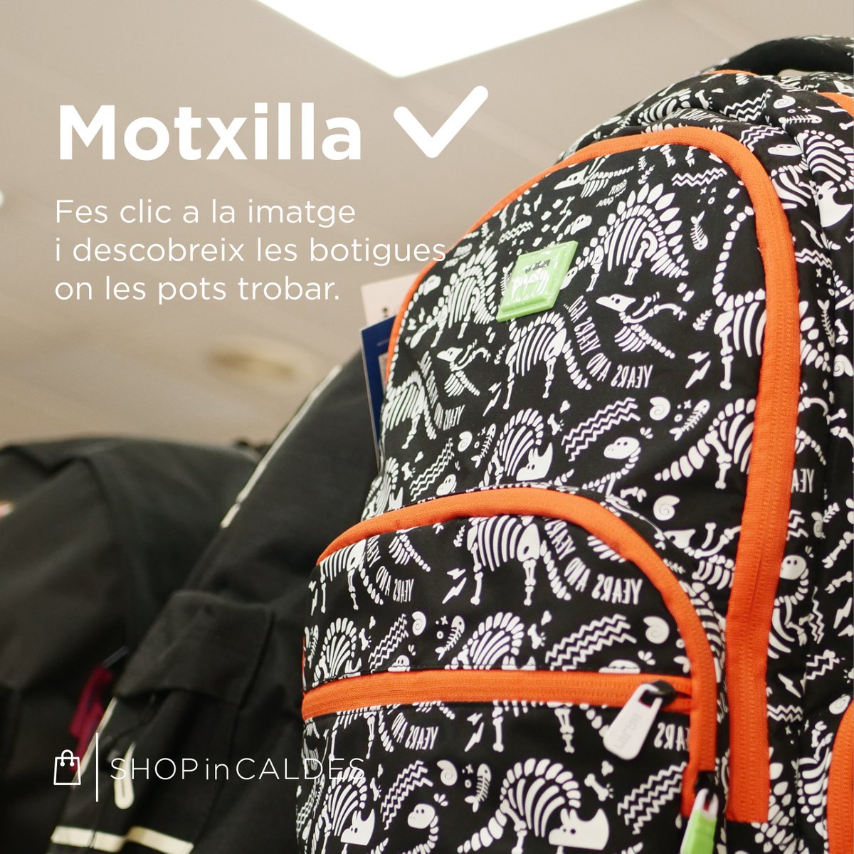ShopinCaldes's tweet photo. Els més petits ja tenen ganes de retrobar-se amb els companys de classe… Però, ja teniu tot el material escolar a punt?
Vine a #ShopinCaldes i prepara’t la motxilla per l’escola!🎒✏️📒
#CompraaCaldes #caldesdemontbui #compraproximitat #comerç #comerçlocal #tornadaalescola https://t.co/0VRlBOgs3r