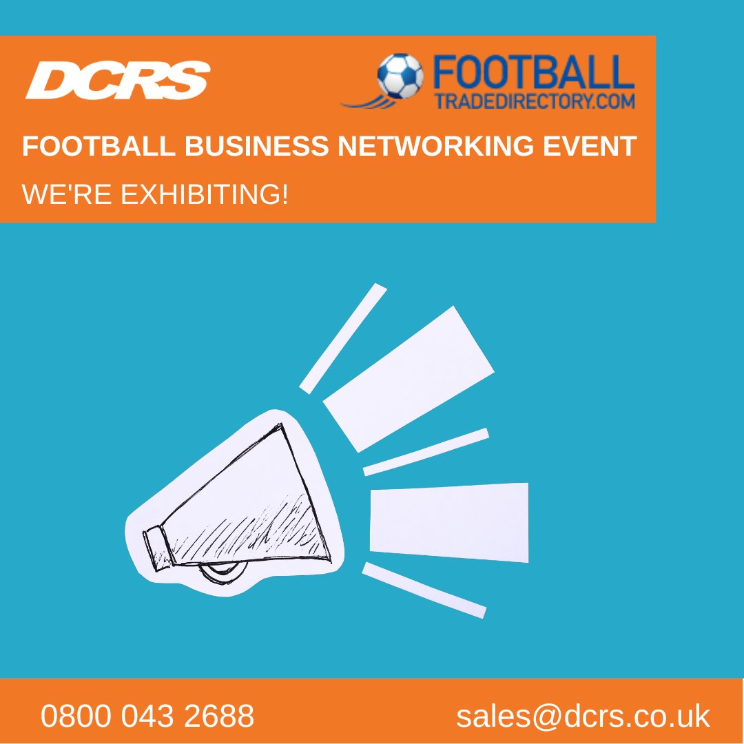dcrs_ltd's tweet photo. We're excited to be exhibiting at the Elland Road Networking Event in Leeds on Thursday 8th September.

We'll be demonstrating a range of digital two-way radios and bodycams. 

If you're attending be sure to come and say hello to our Sales Manager, Ash! 

@football_trade https://t.co/h6w85BQiGP