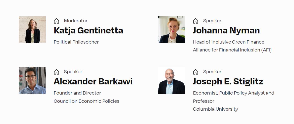 [Meet AFI <a href="/forumalpbach/">EuropeanForumAlpbach</a>] Today, AFI's Head of Inclusive #GreenFinance, <a href="/johannanyman/">Johanna Nyman</a>, will take part in a panel discussion as part of the European Forum Alpbach joining other prominent speakers to debate over inclusive financial policies.
bit.ly/3pQWUAS
#LeaveNoOneBehind