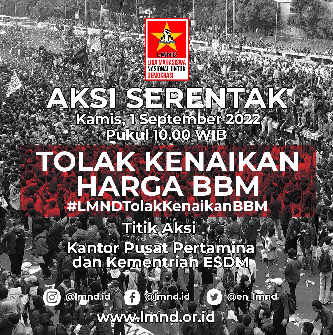 LMND_Tarakan's tweet photo. #LMNDTolakKenaikanBBM #LMND #bbmnaik https://t.co/d1bvjdHBEK