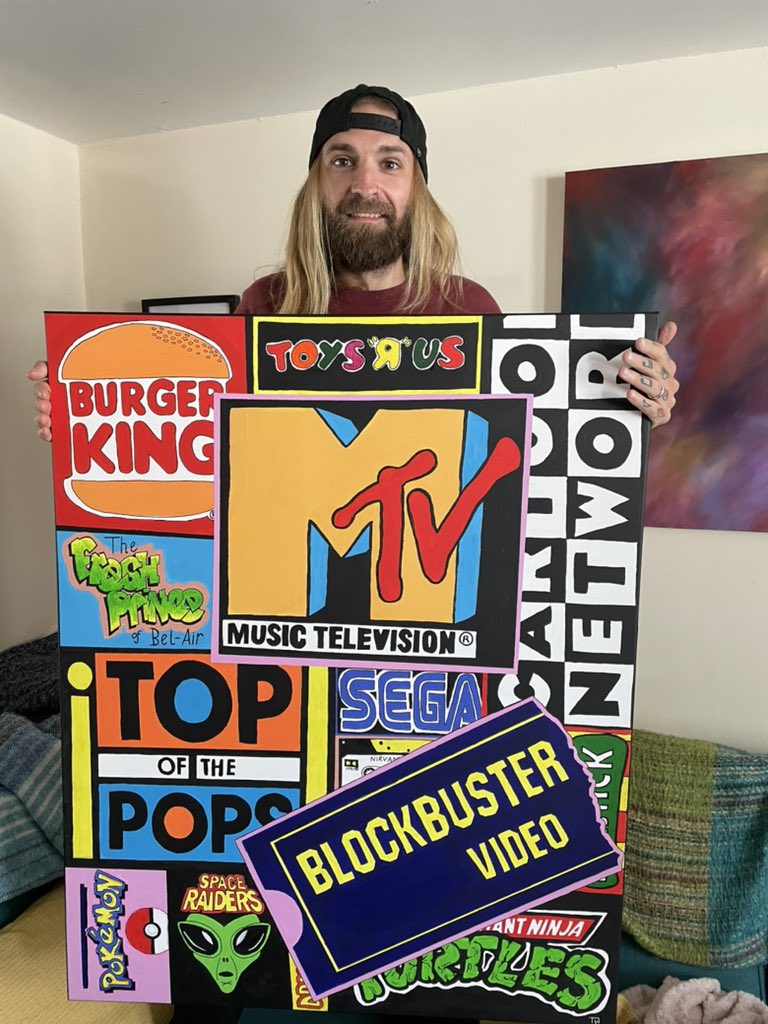 Who’s childhood is this?

Childhood Memories - Acrylic on Canvas (32”x40”).

#art #1990s #memories #tuesdayvibe