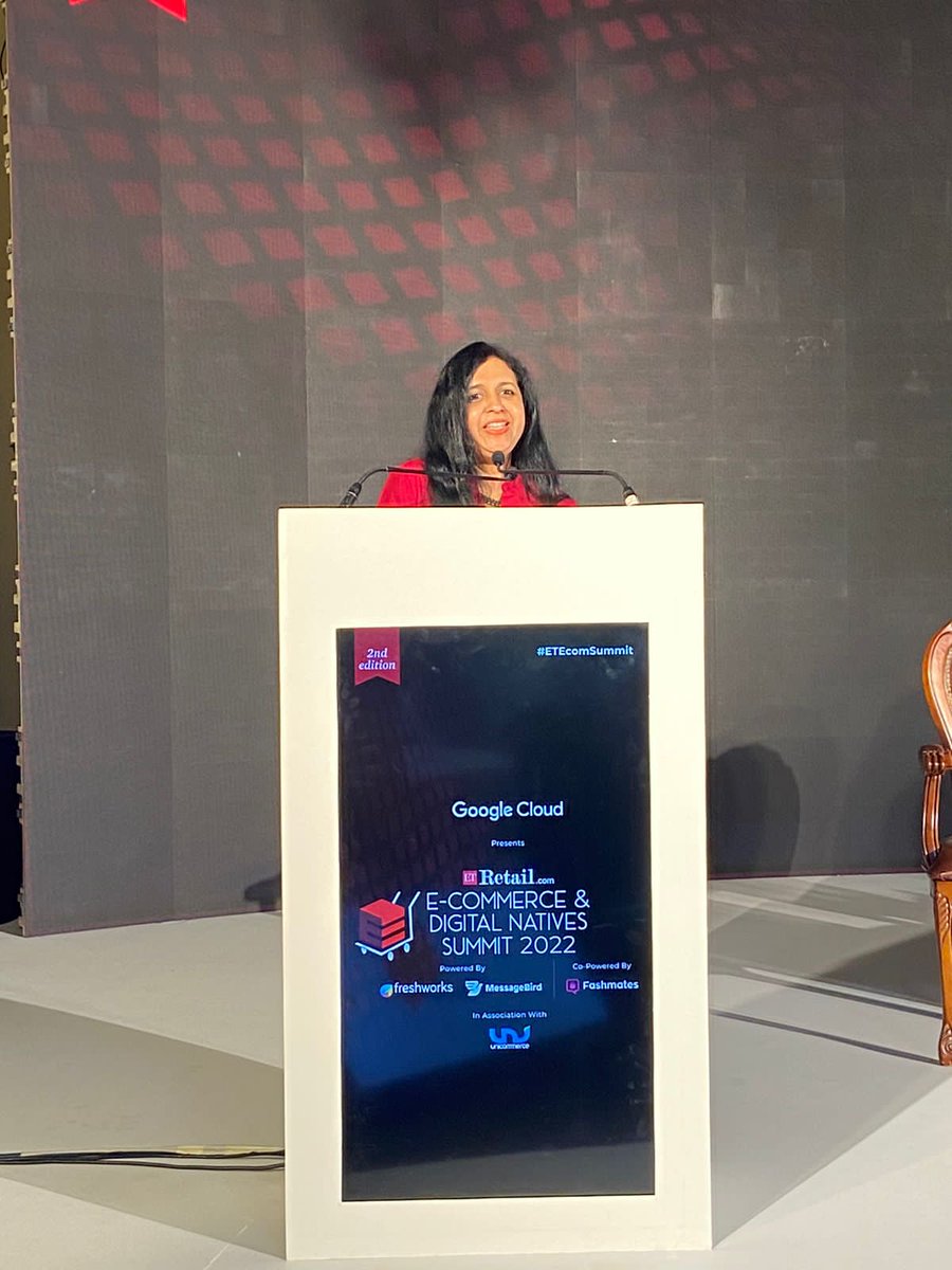 abhiChitale17's tweet photo. This is a great initiative to unit's and growth of the this very big steps appreciate 

#ETEcomSummit https://t.co/XjhMyJVBn8