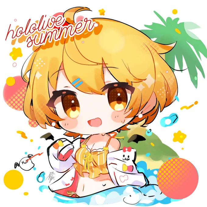 サマーメルちゃん! #メルArt 