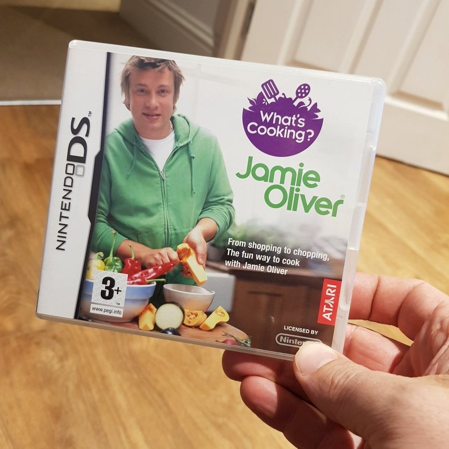 Lord_Arse's tweet photo. "What's cooking?"
"Jamie Oliver"
"Is that legal?"
"Yes, it's Jamie Oliver" https://t.co/exJ4ltNVfN