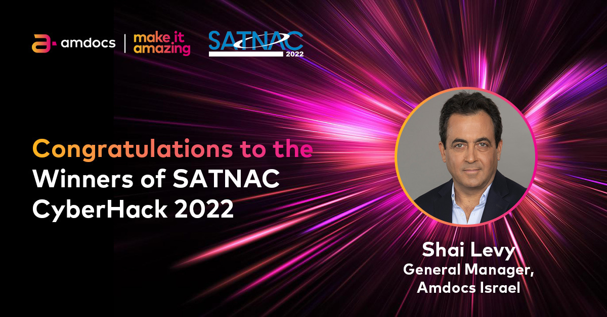 Amdocs's tweet photo. Thank you @SATNAC for an illuminating conference. We can't wait to see you again next year. Congrats to BioData Lock, SecureIT & UNITECH, the winners of the #SATNACCyberHack hackathon!
Amdocs #MakeItAmazing @TelkomZA @UnistreamTweets @OpenserveZA #Telkom #SATNAC2022 #Unistream https://t.co/bLzdo9VHrV