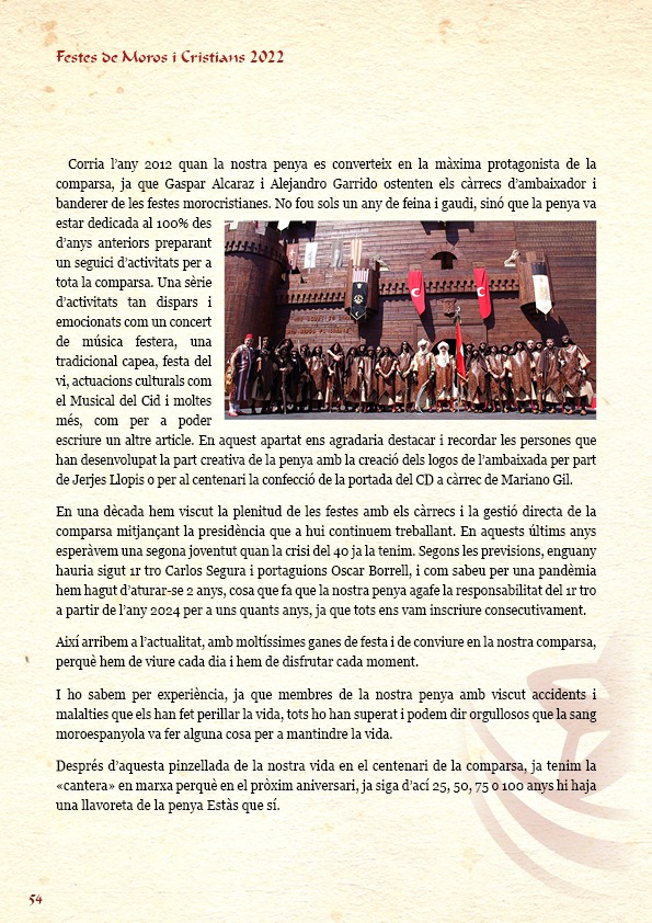 BorrellMorant's tweet photo. Fi de les festes #miconti22 a Ontinyent.
📔Llibre Centenari Moros Espanyols
✍️ He tingut el plaer d'escriure un article històric de la festa morocristiana.
Bon resum final i conclusions a un any especial després de la pandèmia. https://t.co/Nq3TIVvNZa