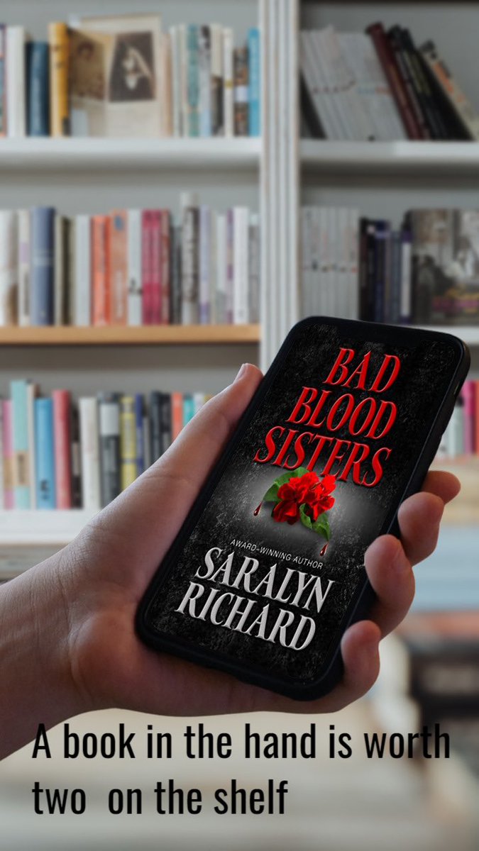 SaralynRichard's tweet photo. A book in the hand is worth two on the shelf! #mysteriesaremeanttobefiguredout #surprisesinstore #followthejourney #tuesdayvibe #funread #suspense #pageturner https://t.co/f77JCvDzq1