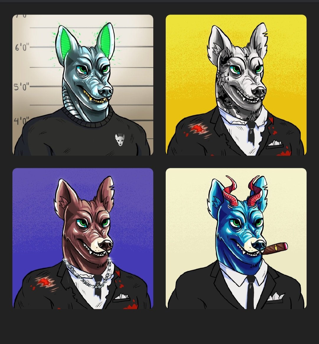 Got too many mobsters I suppose, as long as they are all corrupted!! <a href="/CorruptedDogs/">Corrupted Dogs | SOLD OUT</a>