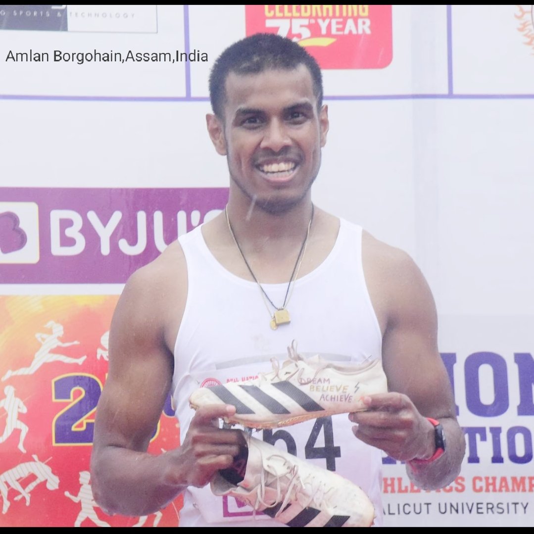 bora_praan's tweet photo. #FastestManInIndia
congratulation for Creating History. #Amlanborgohain @amlanbg25 https://t.co/jeZ2Bzenef