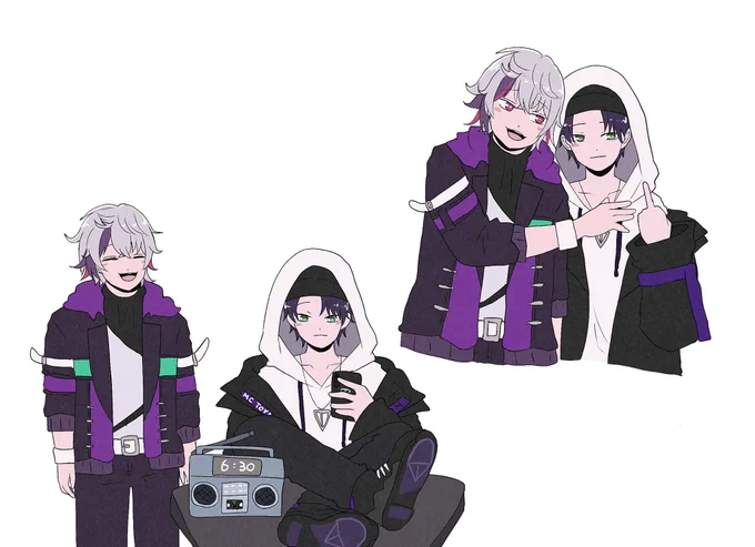 態度悪 #にじさんじラジオ体操部 #絵スコート #金剛力也像 