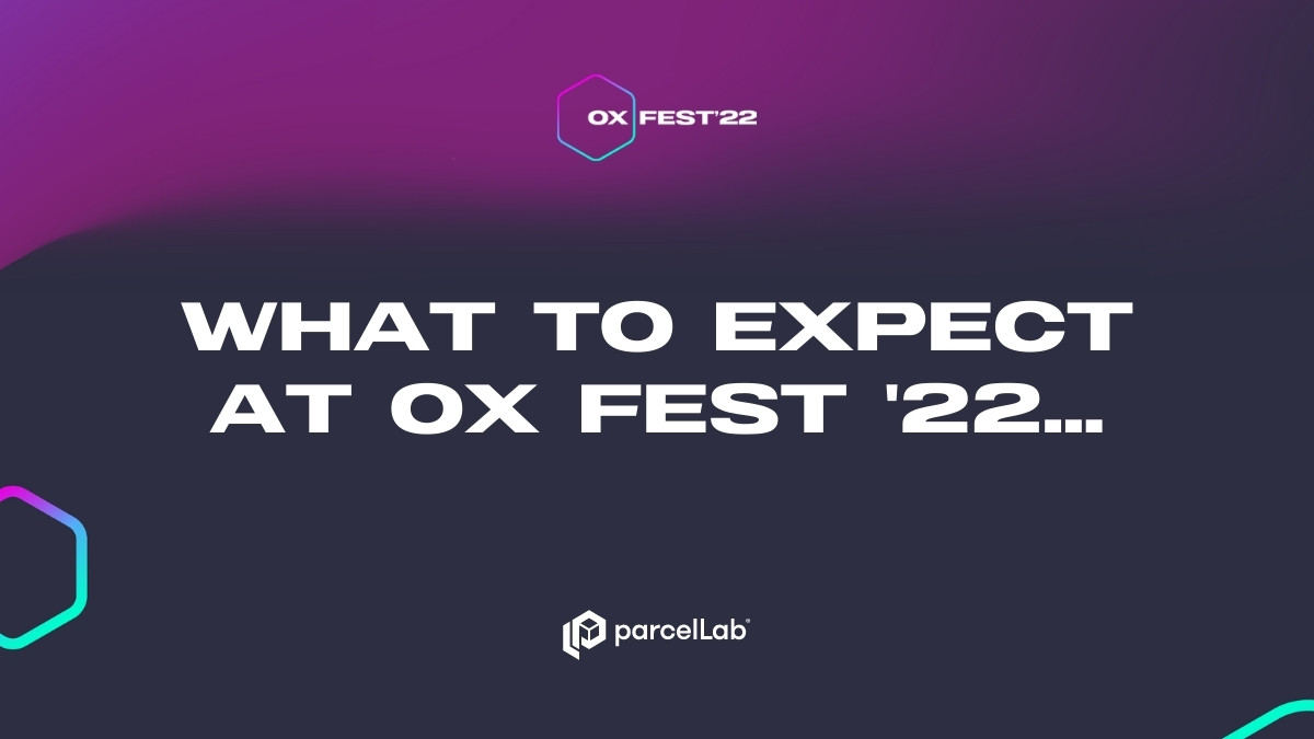 parcellab_en's tweet photo. What can you expect at #OXFEST22?

On September 12-14, we're bringing you expert speakers from across #ecommerce, showing you how to bring people and brands closer together through a stellar #postpurchase experience!

Register now for your free ticket 👉 https://t.co/CRiYnZQrc4 https://t.co/gTolzGv18j