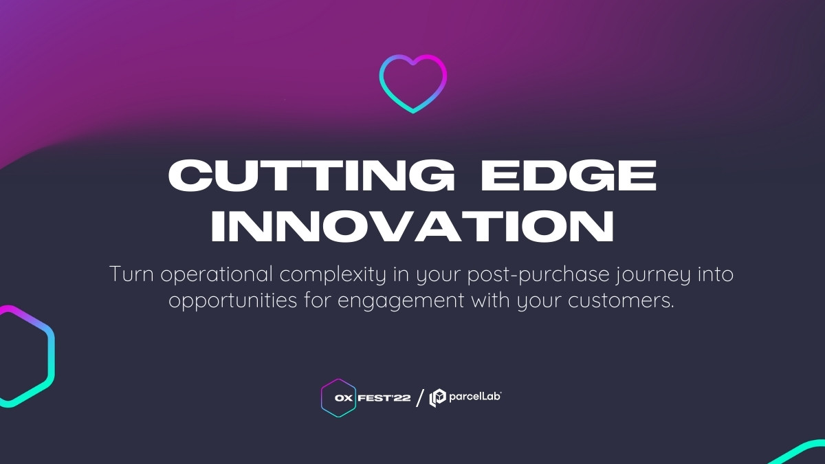 parcellab_en's tweet photo. What can you expect at #OXFEST22?

On September 12-14, we're bringing you expert speakers from across #ecommerce, showing you how to bring people and brands closer together through a stellar #postpurchase experience!

Register now for your free ticket 👉 https://t.co/CRiYnZQrc4 https://t.co/gTolzGv18j