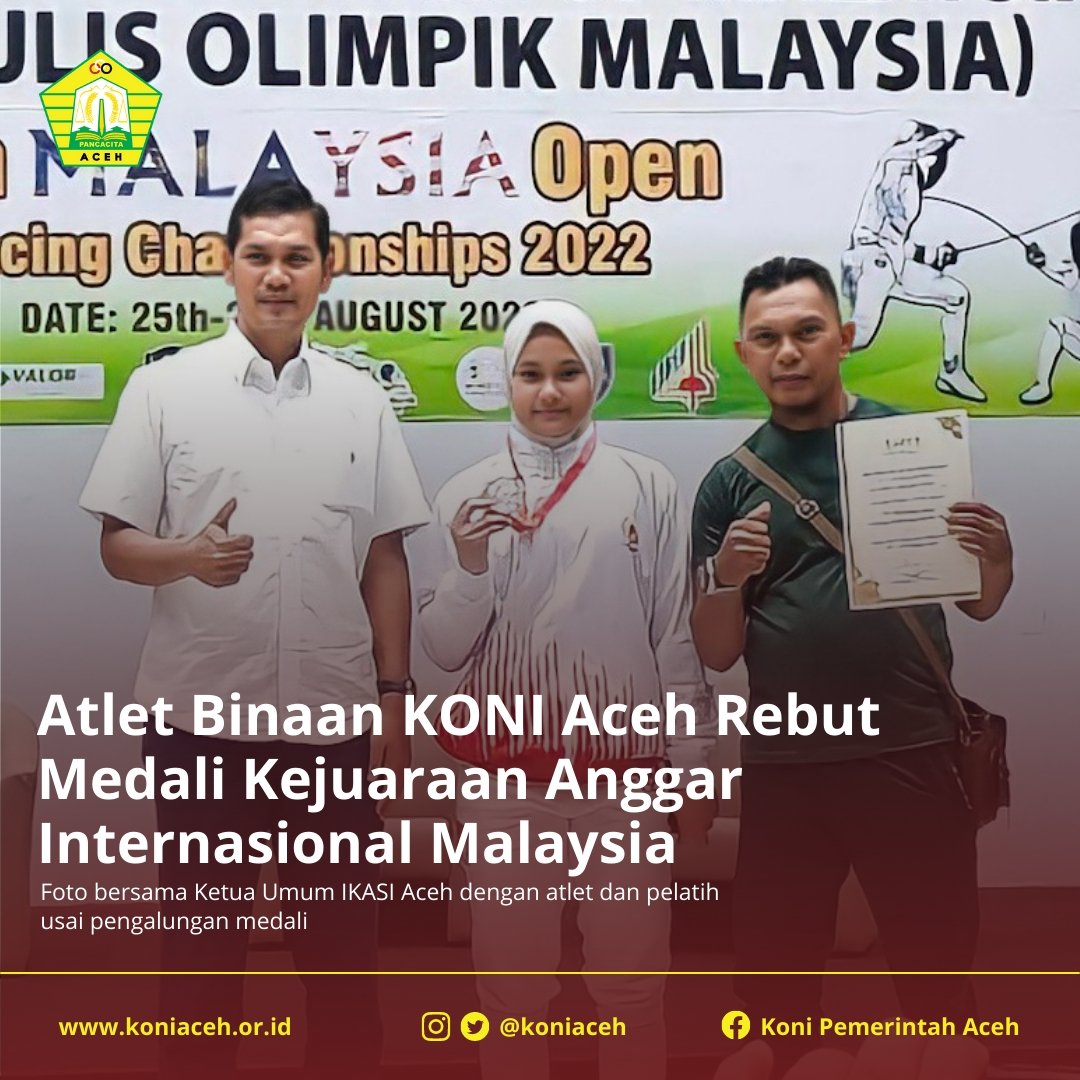KONI Aceh tweet media