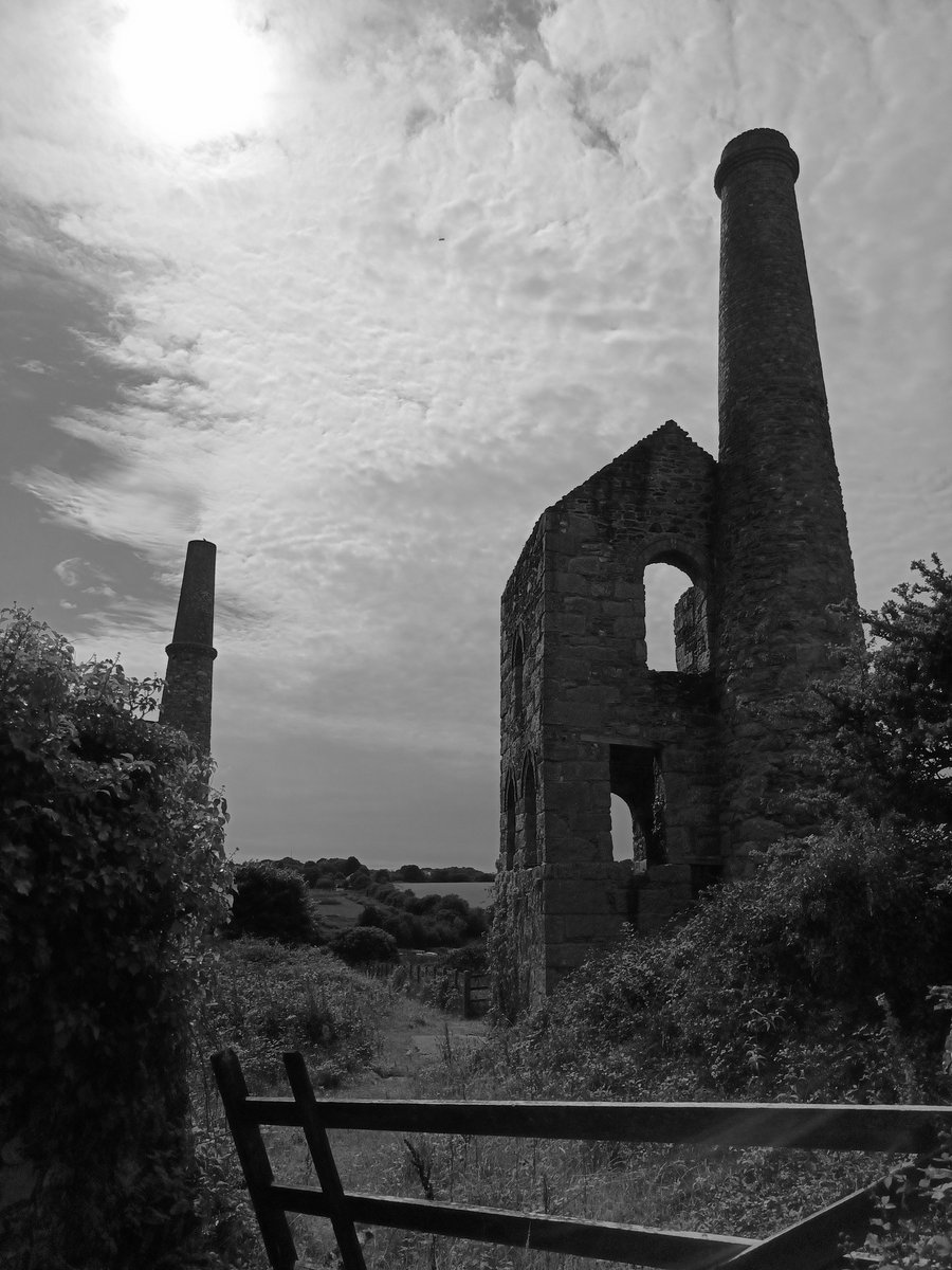 ZzrPhil's tweet photo. And a surprisingly lovely walk (inland) near Scorrier over the BH weekend too! #Cornwall #Countryside #nature #clouds https://t.co/Uc70hAm35i
