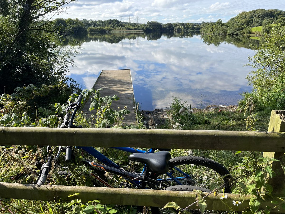 TVconormac's tweet photo. The bicycles of the teenagers caught up in the terrible drowning of 2 sixteen year olds in Derry lie where they left them when they arrived at Lough Enagh. https://t.co/vAScay0cCV