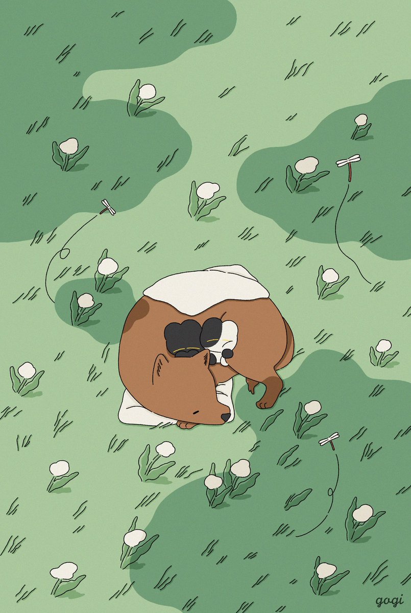 도토리님네 귀여운 5마리 아가들과 함께하는 피크닉🌿