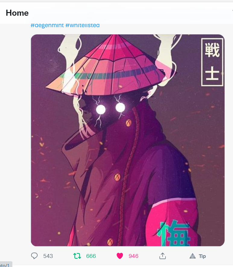 RazorrRai's tweet photo. @SamureisNFT https://t.co/f9iObCu46k