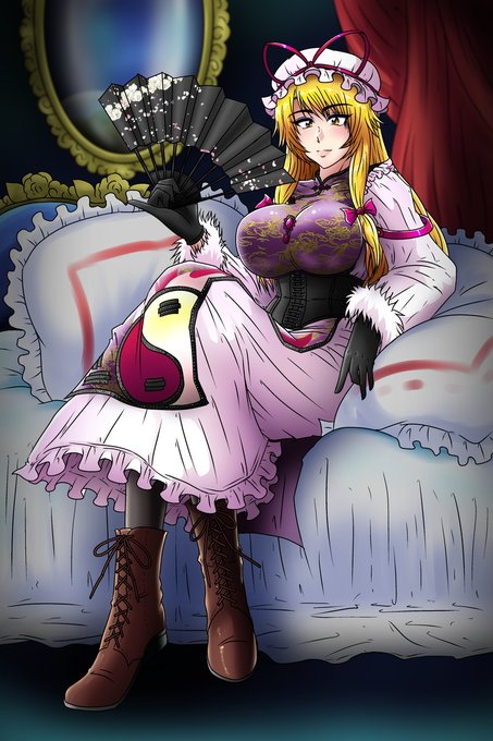 2017年頃はこんな絵描いてた。 