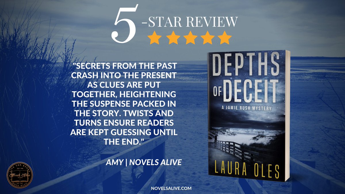 ProvidenceBks's tweet photo. DEPTHS OF DECEIT by Laura Oles "delivers a powerful story of suspense" ~ Novels Alive #BookReview https://t.co/lVUheNaI54 @lauraolesauthor #BookReview #Mystery #mysterythriller #suspensethriller #mustread #instathriller #instasuspense #instamystery #instabook @novelsalive https://t.co/NOQFlKHo1R
