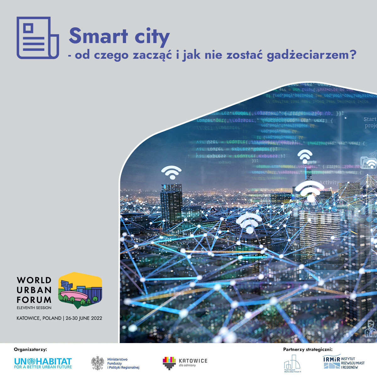 Chcesz, by Twoje miasto było inteligentne? Po lekturze tego artykułu będziesz wiedział od czego zacząć: 

gov.pl/web/wuf11/smar… 

#smartcity

WUF11, Katowice, 26-30 czerwca

#WUF #UNHabitat #MFiPR #MCK #Katowice 
<a href="/WUF_UNHabitat/">World Urban Forum</a> <a href="/YC_WUF11/">Youth Council WUF11</a>