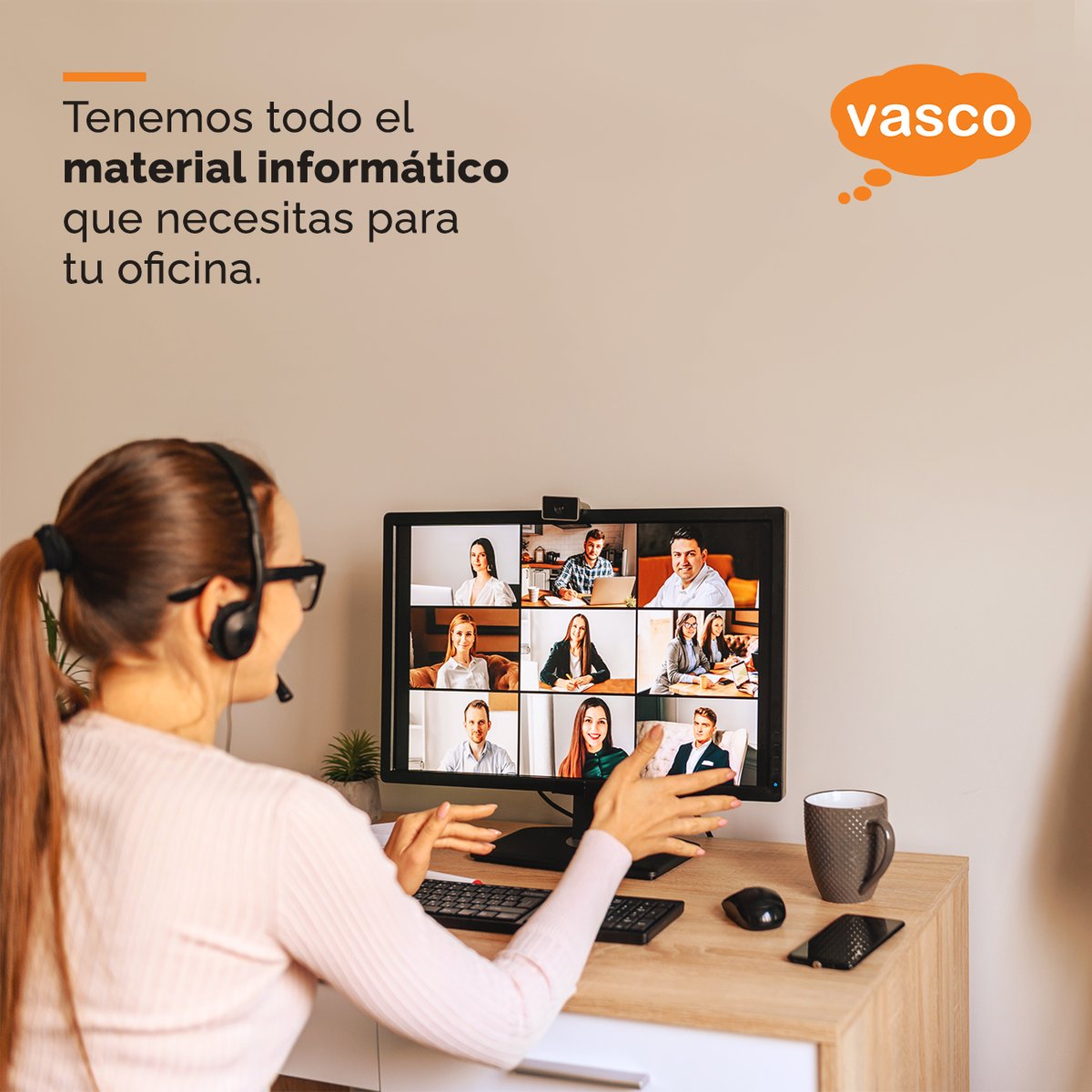 vascoinformatic's tweet photo. ➡️ ¡Material informático para tu oficina! ⬅️
Contamos con una gran variedad de impresoras 🖨️, teclados ⌨️, ratones 🖱️, micrófonos 🎤, altavoces 📢, webcam 📸, etc. 
¡Entra en nuestra web o visita nuestras tiendas y hazte con todo lo que necesites! 👇
🌐 https://t.co/nvHIOtJKJN https://t.co/TAMnLiDz0U