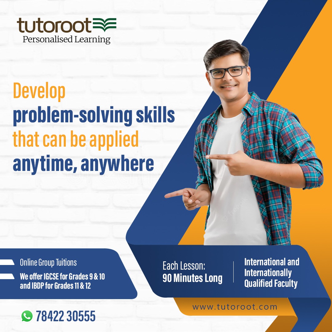 Tutoroot's tweet photo. International Exam Excellence Centre of Tutoroot focuses on facilitating the growth of distinctive sets of skills essential for excelling in the secondary and senior secondary exams of international schooling systems. https://t.co/WBL5MNiXoS
