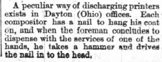 teo4all's tweet photo. The head of what? What's going on here? 

The Newbernian
NEW BERN, NORTH CAROLINA
Saturday, August 11, 1877 https://t.co/q9XQuprEeg