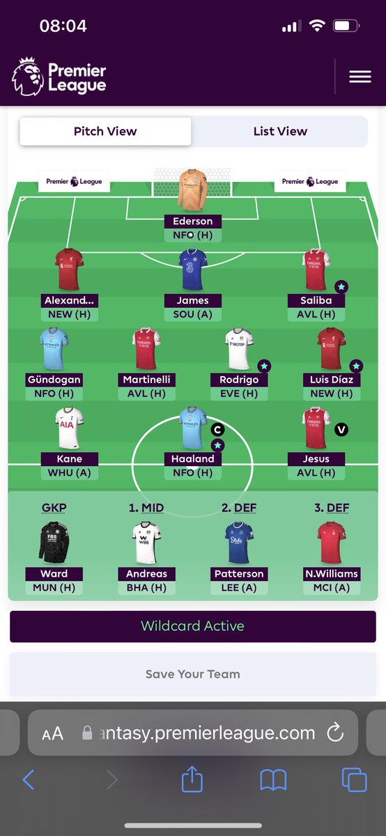Langsaavold's tweet photo. @FPLMattW WC, thoughts? https://t.co/ALnKsIg6tn