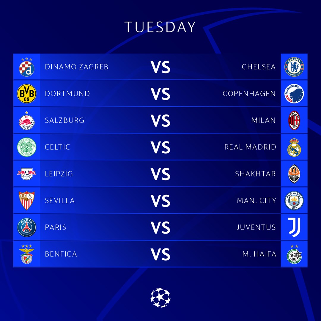 ⌛️ We're back in seven days!

#UCL
