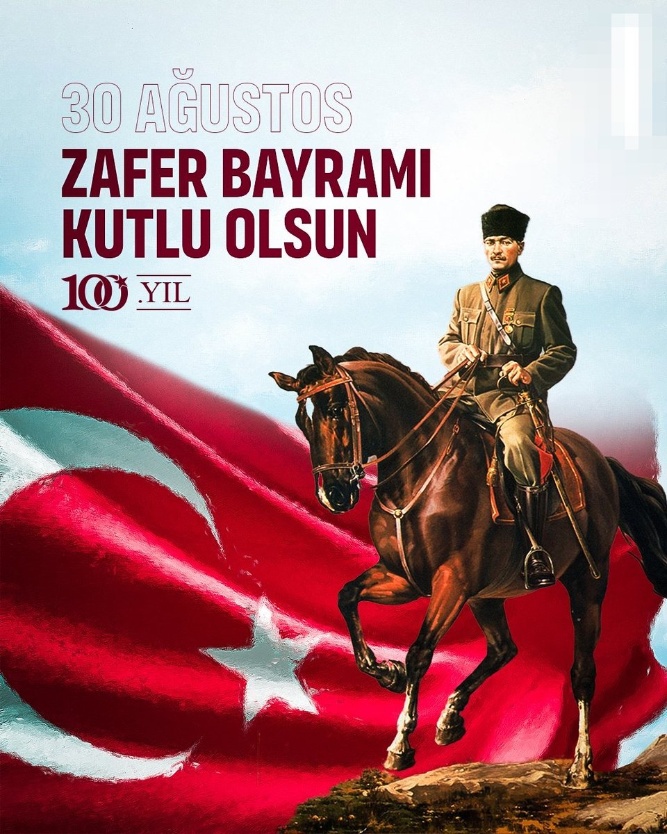 Ulu Önder Mustafa Kemal Atatürk ve silah arkadaşlarını saygı ve minnetle anıyoruz. #30AğustosZaferBayramımızKutluOlsun