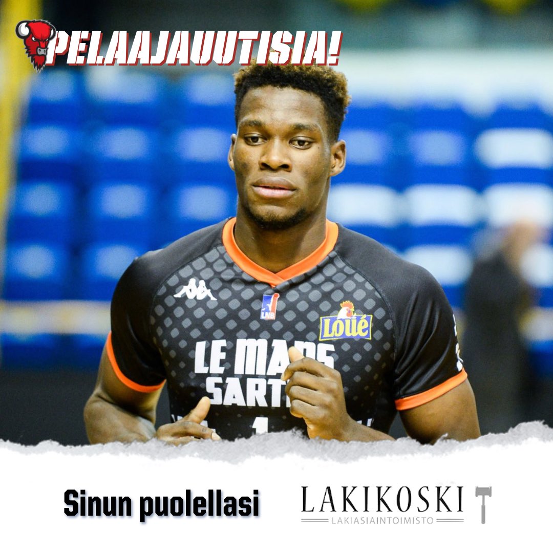 Biisonit's tweet photo. 🔥 Pelaajauutisia! 🔥
Ranskalainen Louis Rucklin saapuu Loimaalle. 🏀
🏀 Lue Ilarin juttu: https://t.co/egnPDLTalk
Welcome to Loimaa, Louis!

💎 Pelaajasopimukset laadittu yhdessä Lakiasiaintoimisto Lakikosken kanssa. 💎

#pelaajauutisia #news #bisons #baseball #Loimaa https://t.co/x842TPQrIo