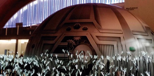 🌌El planetario del <a href="/PNavegacion/">Pabellón Navegación</a>  proyecta estos días de #Verano2022  'Explorando el Sistema Solar', donde descubrirás la astronomía.

🌔Un viaje extraordinario al Sistema Solar para que los peques vean y sientan  el entorno más cercano a nuestro planeta

bit.ly/3cBTNJT