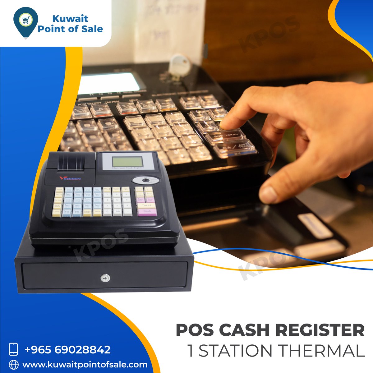 Kuwaitpos1's tweet photo. POS Cash Register 1 Station thermal

#cashdrawer #cashregister #stationthermal #scanner #posregister #barcodescanner #printer #barcode #lacikasir #kertasthermal #eppos #fingerprint #proqram #barcodeprinter #programkasir #restaurant #printerthermal #jualmesinkasir #miniprinter https://t.co/G3EQZvhGgr