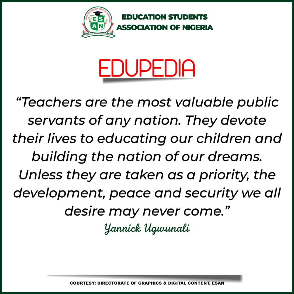 EsanNigeria's tweet photo. #Edupedia
#EsanNigeria https://t.co/ZZtJmTTQfh