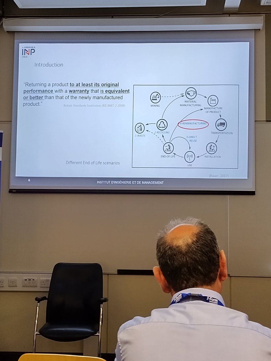 Mulligand8's tweet photo. #IMC38 Conference @ucddublin. Interesting and relevant discussions on sustainability and manufacturing - frightening stuff. Great speakers from @i_forum https://t.co/mWNoj5S3OD