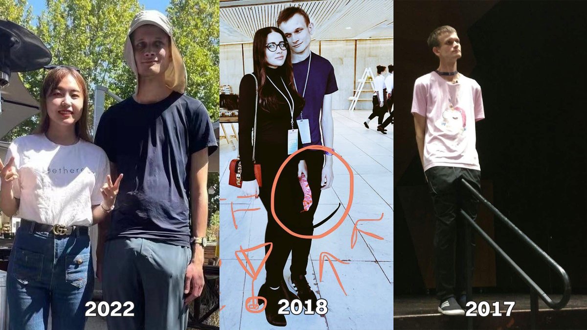 StackerSatoshi's tweet photo. Everyone's super crazed and surprised today by the size of the #Vitalik pump-action-gunย ๐ณ๐คฏ
But did you guys forget that he had been giving us signs in the past? ๐
@VitalikButerin
#VitalikButerin
#EthereumMerge #ProofOfSnake ๐ https://t.co/Wn01HUkMjo